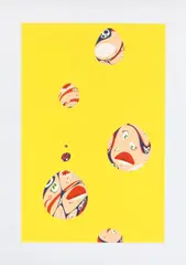 Puka Puka by Takashi Murakami, 1999, Screenprint in colours, on wove paper, the full sheet,, offered Dec 2013
