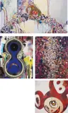 And Then, When That's Done… I Change. What I Was Yesterday Is Cast Aside, Like An Insect Shedding Its Skin; I know Not. I Know; Genome No. 10^7x2^122; A Picture Of The Blessed Lion Who Stares At Death by Takashi Murakami, 2010, Four offset lithographs in colours, on smooth wove paper, the full sheets,, sold Dec 2013