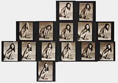 Albert Watson, Kate Moss, Marrakech (Contact), 1993, Digital chromogenic print, printed 2008, flush-mounted