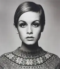 Barry Lategan, Twiggy, 1966, Gelatin silver print, printed 2006