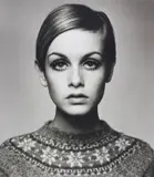 Barry Lategan, Twiggy, 1966, Gelatin silver print, printed 2006