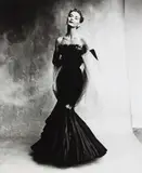Rochas Mermaid Dress (B), (Lisa Fonssagrives-Penn), Paris by Irving Penn, 1950, Selenium toned gelatin silver print, printed 2005, offered May 2013