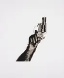Albert Watson, Monkey with Gun, New York City