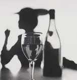 Girl behind glass (Jean Patchett), New York by Irving Penn, 1949, Gelatin silver print, sold Nov 2013