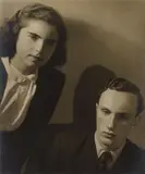 Jaromír Funke, Otakar and Jana Storch, Prague, 1934, Gelatin silver print