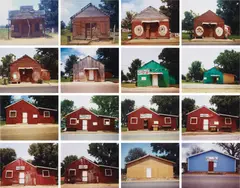William Christenberry, Selected Images, 1967-2000, Sixteen chromogenic prints, printed 2000-2001
