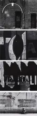 Aaron Siskind, Selected Images, 1951-1963, Four gelatin silver prints, printed later
