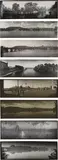 Eight panoramic landscapes of Prague by Josef Sudek, circa 1955, Eight gelatin silver prints, sold Nov 2013