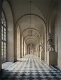 Robert Polidori, Galerie de Pierre, Château de Versailles, 1985, Fujicolor Crystal Archive print, printed later