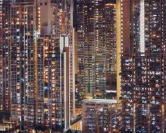 Night #3 from Architecture of Density by Michael Wolf, 2006, Lightjet print, flush-mounted, offered Nov 2013