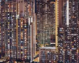 Michael Wolf, Night #3 from Architecture of Density, 2006, Lightjet print, flush-mounted