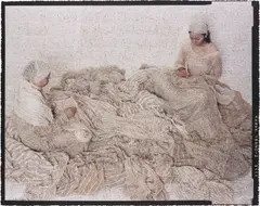 Lalla Essaydi, Les Femmes du Maroc: Harem Women Writing, 2009, Chromogenic print