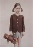 Girl with a Teddy Bear by Loretta Lux, 2001, Dye destruction print, sold Nov 2013