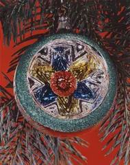 Paul Outerbridge, Christmas Tree Ornament, circa 1937, Carbro colour print