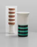 Vase, model no. 176, from the 'Ceramiche' series by Ettore Sottsass, 1959, Glazed ceramic, sold Apr 2013