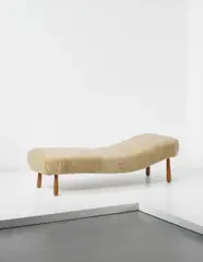Martin Olsen, Daybed, circa 1947, Fabric, wood