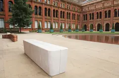 Jasper Morrison, Unique 'Hitch' bench, for 'Bench Years', commissioned by the London Design Festival, 2012, Concrete