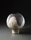 Hans Coper, Important globular pot on foot, from the X Triennale, Milan