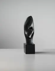 Visage by Alexandre Noll, circa 1950, Ebony, sold Sep 2013