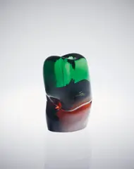 Prototype ‘Sassi’ vase by Fulvio Bianconi, 1950s, Coloured glass, sold Sep 2013