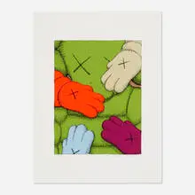 Kaws, Untitled (from the Urge portfolio), 2020, screenprint in colors