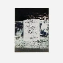 Carter Mull, Construction, 2007, chromogenic contact print mounted to matboard