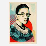 Shepard Fairey, A Champion of Justice- Ruth Bader Ginsburg