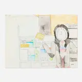 Aurie Ramirez, Untitled, c. 2002-04, watercolor on paper