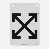 Virgil Abloh, Arrows, 2019, lithograph on transparent vinyl