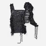 Moffat Takadiwa, Black Market, 2018, plastic keyboard keys
