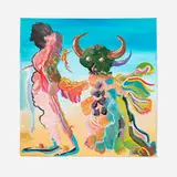 Djordje Ozbolt, Spanish Painting, 2004, acrylic on canvas