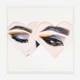 Gina Beavers, Getting excited for V day, 2016, acrylic on canvas laid to panel