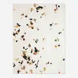 Adam McEwen, Bomber Harris, 2009, acrylic and chewing gum on canvas