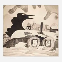 Chris Vasell, Untitled, 2006, acrylic on canvas