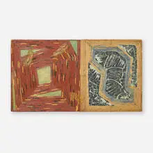 Patrick Hogan, Untitled, 1978, rope, acrylic