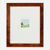 Joan Nelson, Untitled (Landscape with Blue Sky and Clouds), acrylic on paper