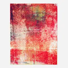 Israel Lund, Untitled, 2013, acrylic on raw canvas