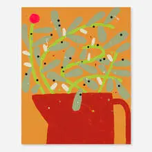 Tucker Nichols, Untitled (BR1603), 2016, enamel on panel