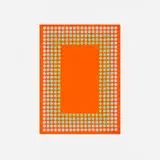 Richard Anuszkiewicz, Untitled (Annual Edition), 1976, screenprint on masonite