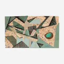 William Littlefield, Untitled, 1952, mixed media collage