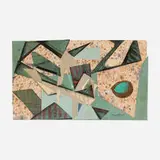 William Littlefield, Untitled, 1952, mixed media collage