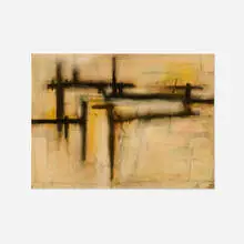 Michael Loew, Untitled, 1955, pastel and chalk on paper