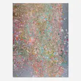 Deadman's Cove H13-1 (from the Where the Land Meets the Sea portfolio) by Damien Hirst, 2023, laminated giclée print on aluminium composite panel screenprinted with glitter, sold Oct 2025