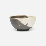 Tea bowl by Toshiko Takaezu, c. 1995, glazed porcelain, sold Oct 2025