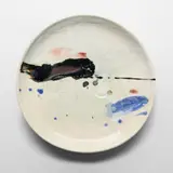 Ann Adair, Plate, 1990, glazed porcelain