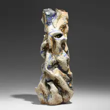 Robert Carston Arneson, Organic Vase, 1960, glazed stoneware
