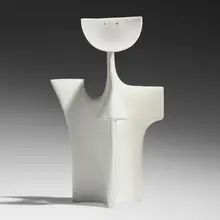 Ruth Duckworth, Untitled, 1999, bisque porcelain