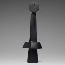 Untitled by Ruth Duckworth, 2007, slip-painted porcelain, sold Oct 2025