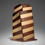 John Mason, Torque Vessel, 1985, glazed stoneware