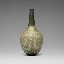 Harrison McIntosh, Vase, 1969, glazed stoneware